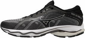 HighTop Sweat Friendly Mizuno Wave Ultima 14 Mens Running Shoes - Black