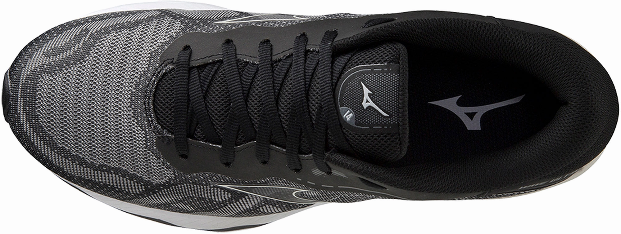 Mizuno Wave Ultima 14 Mens Running Shoes - Black Ready Anywhere Street Flex