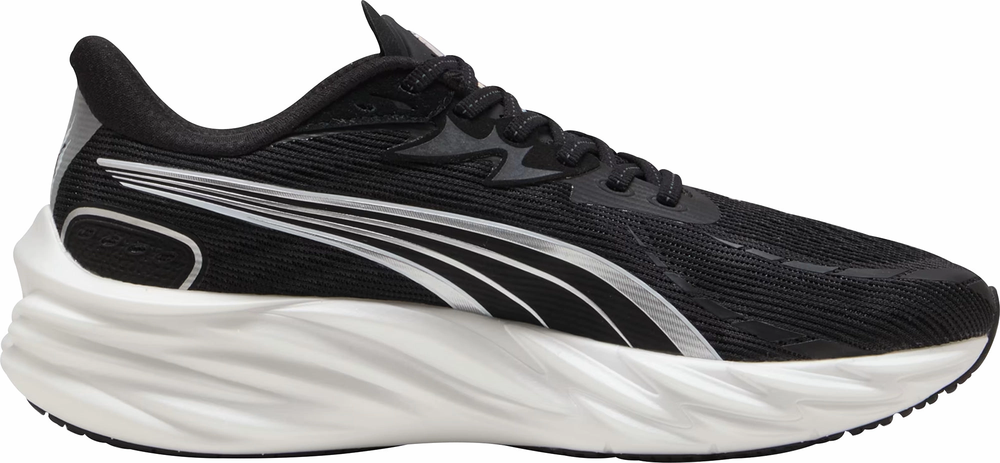 Puma Velocity Nitro 4 Mens Running Shoes - Black Canvas Material