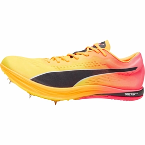 Puma evoSpeed Nitro Elite  Long Distance Running Spikes - Orange Tight Wrap
