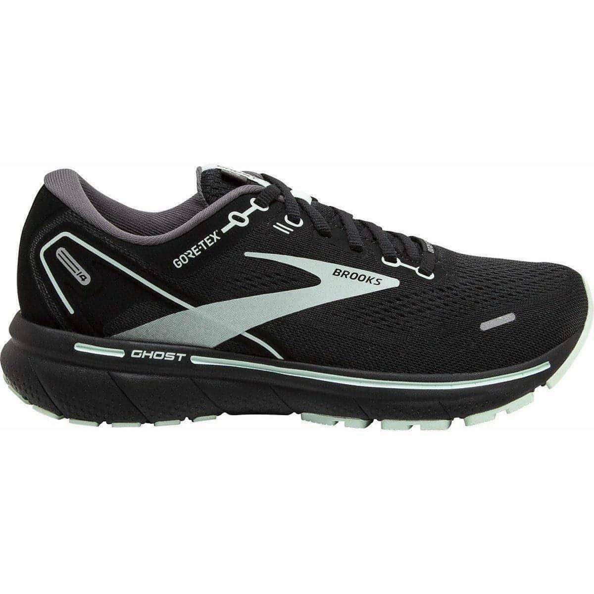 Shock - absorbing technology tempo - running shoes Brooks Ghost 14 GORE-TEX Womens Running Shoes - Black