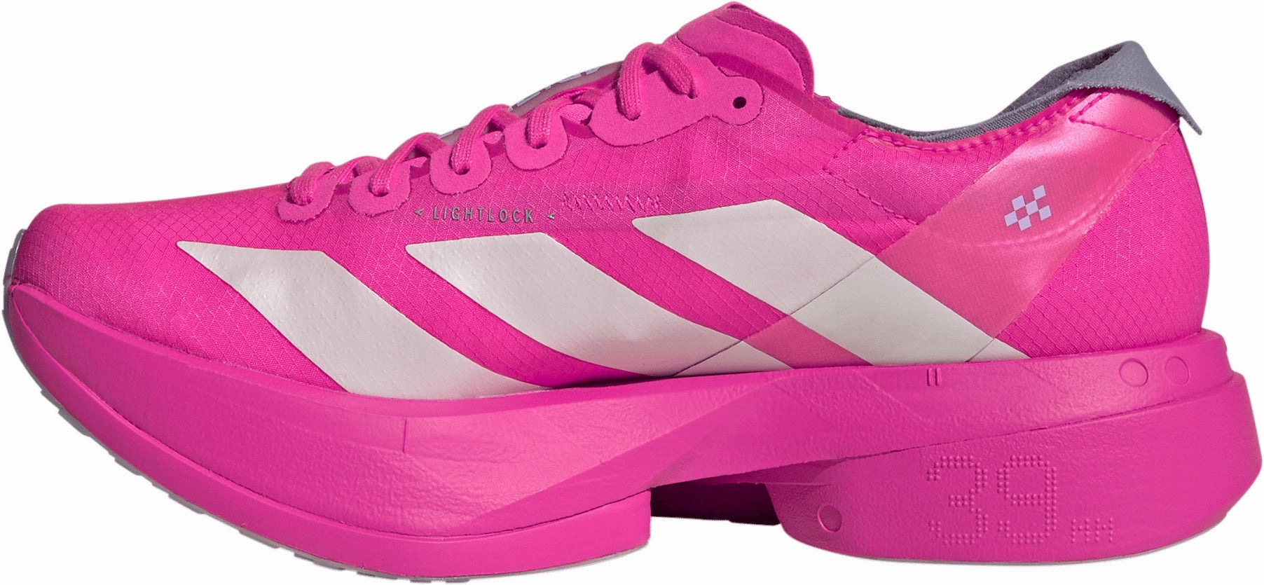 Bounce Enhanced Outsole adidas Adizero Adios Pro 4 Womens Running Shoes - Pink
