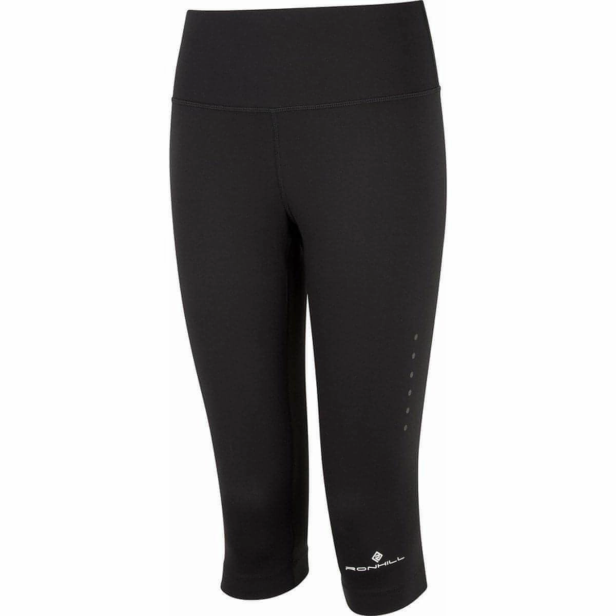 Outdoor Lover Home Lounge Outdoor Lover High Waist Ronhill Core Womens 3/4 Capri Running Tights - Black