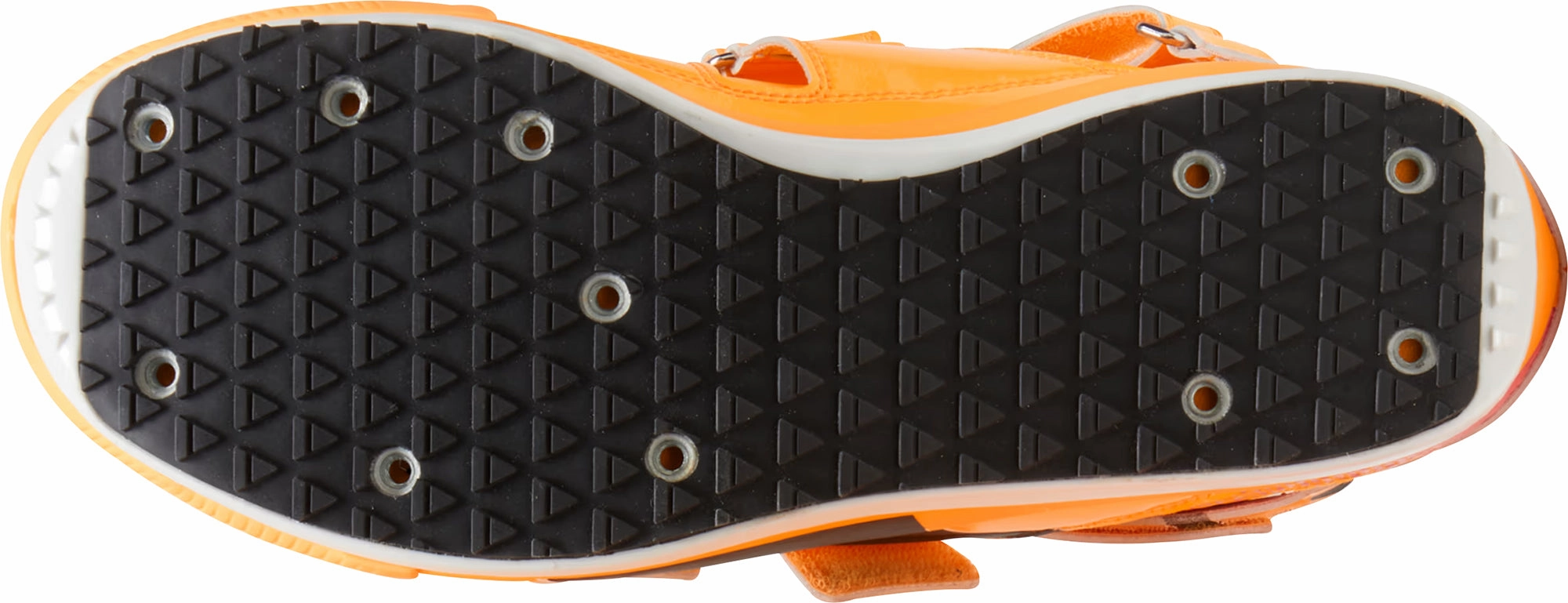 Impact Resistant Framework Versatile Sole Puma evoSpeed Javelin Elite 2.0 Field Event Spikes - Orange