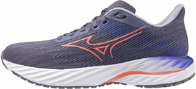 Mizuno Wave Inspire 21 Womens Running Shoes - Grey Quick Pack