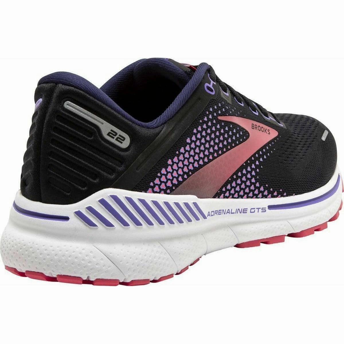 Brooks Adrenaline GTS 22 Womens Running Shoes - Black City Drive Style Routine