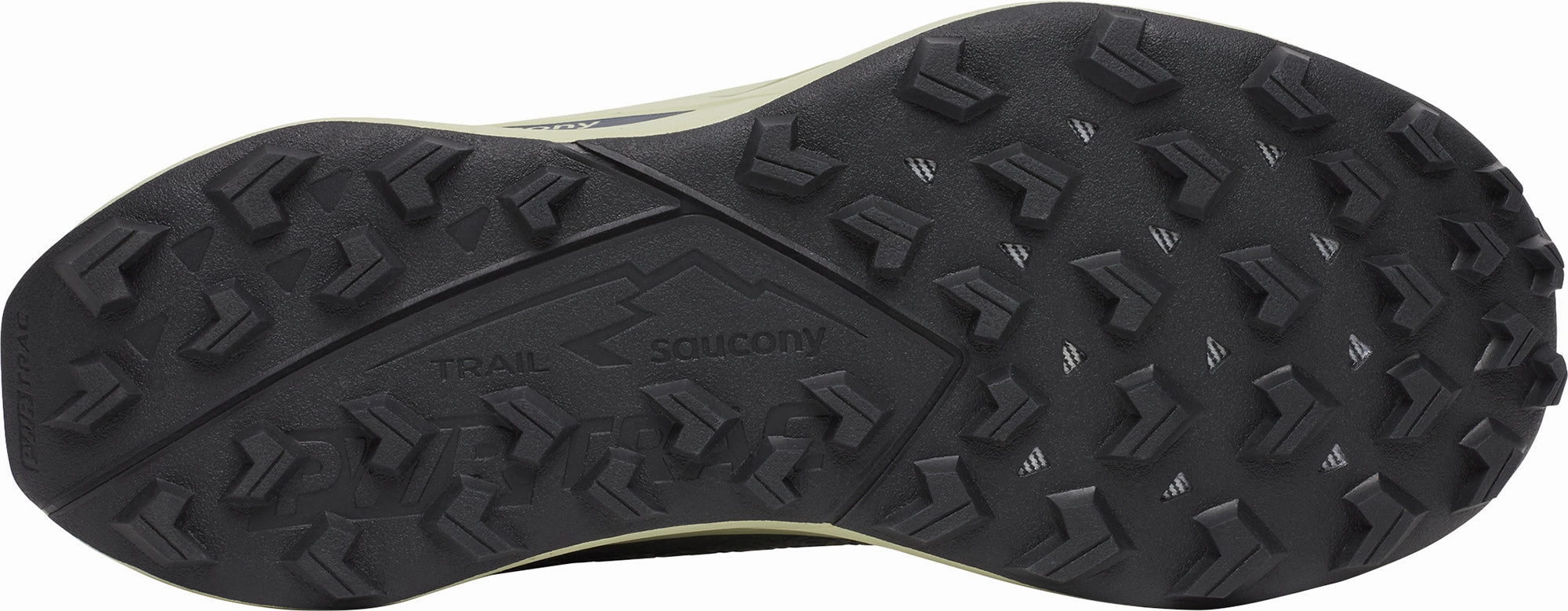 posture support Saucony Peregrine 15 GORE-TEX Mens Trail Running Shoes - Green