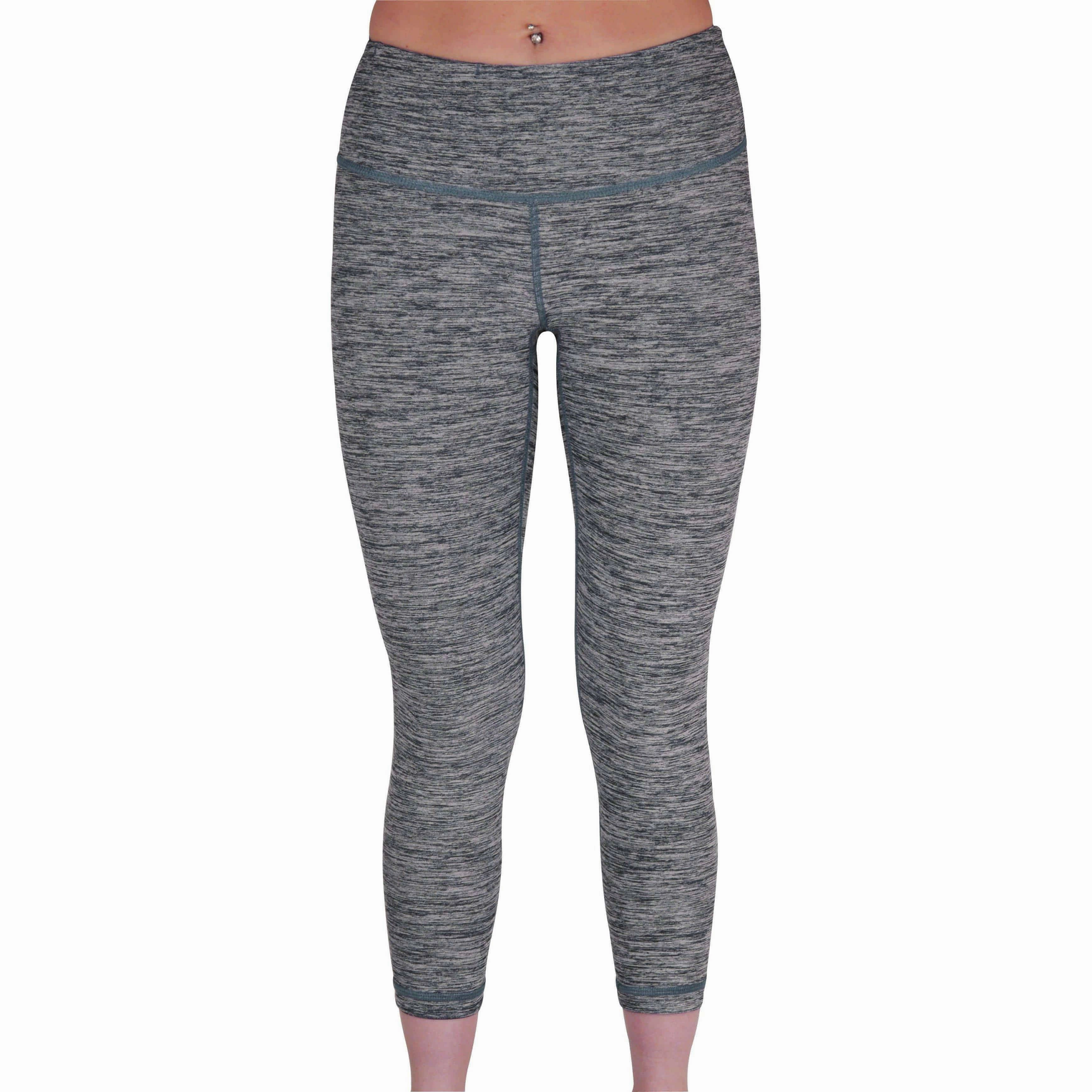 Moisture wicking Perfect Shape More Mile Reversible Graphic Womens 3/4 Capri Running Tights - Blue