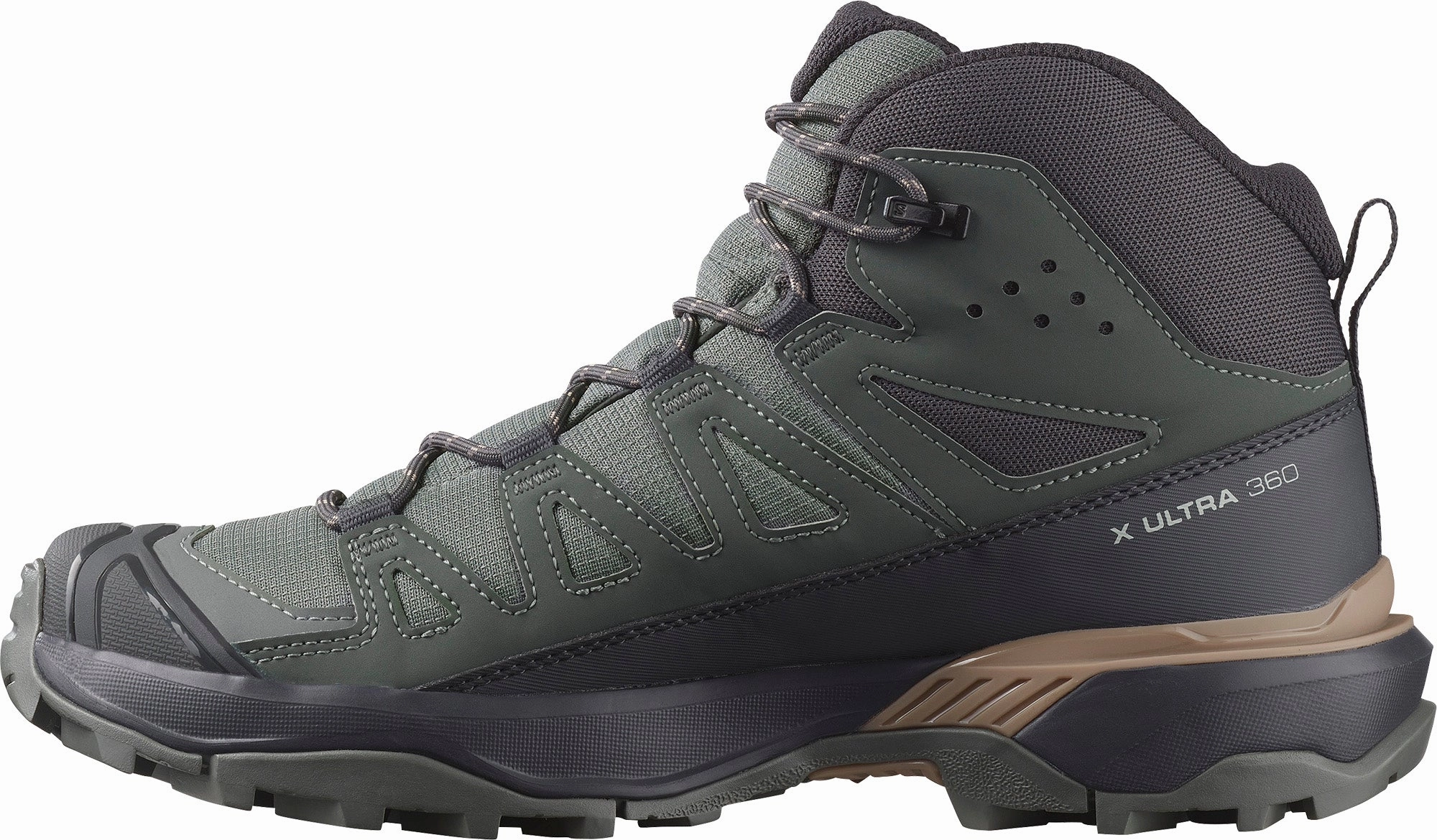 Salomon X Ultra 360 Mid GORE-TEX Womens Walking Boots - Green Basic Tone