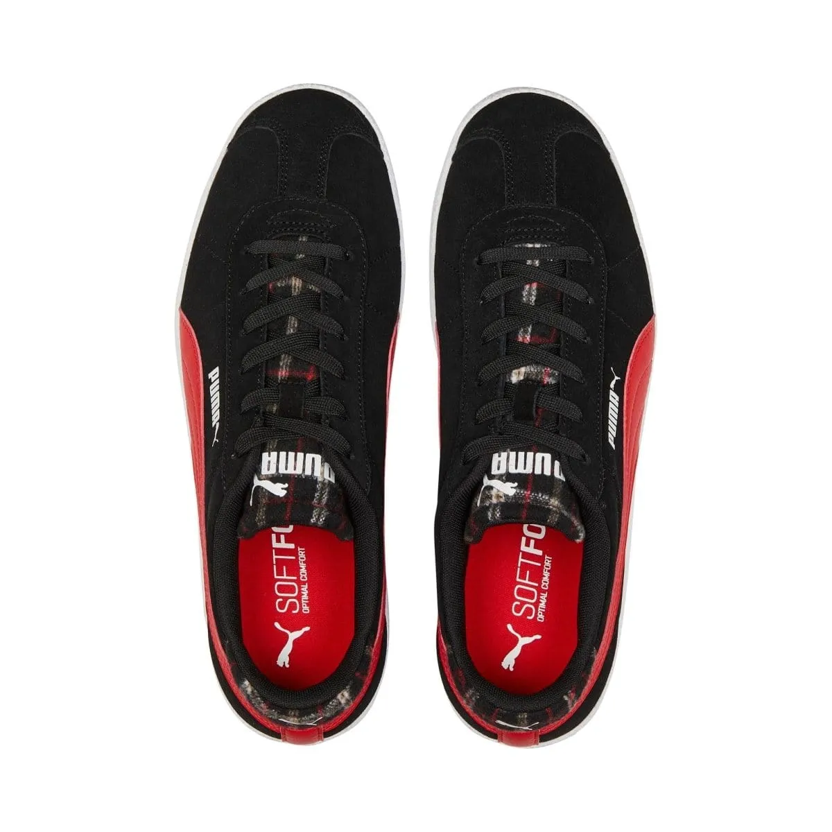 Puma Men's Club Black/Red Shoe Neat Shape Galaxy Hike