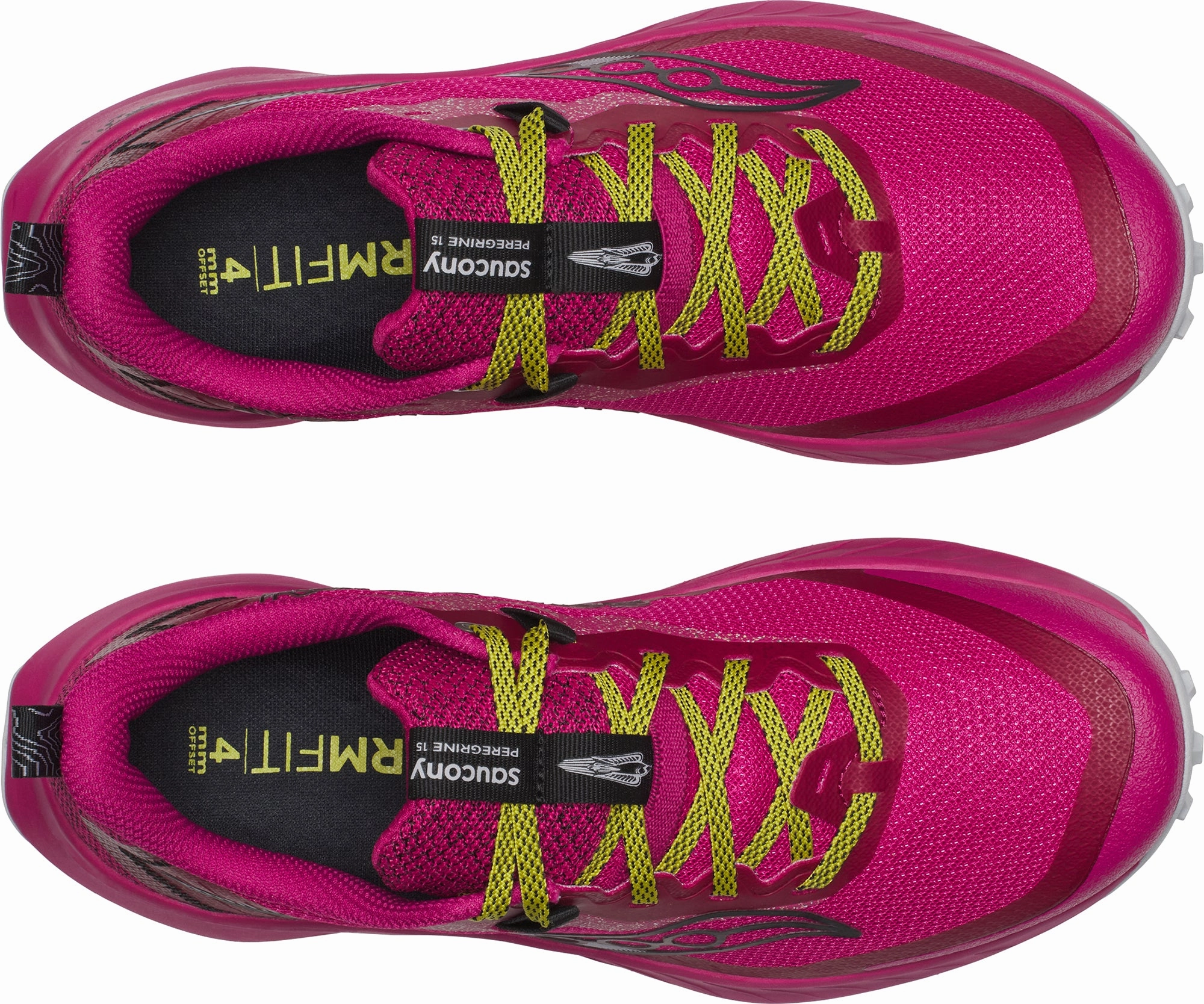 Saucony Peregrine 15 Womens Running Shoes - Pink adjustable shoes all - season running shoes