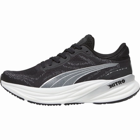 Easy to Wear Sports Ready Puma Magnify Nitro 2 Womens Running Shoes - Black