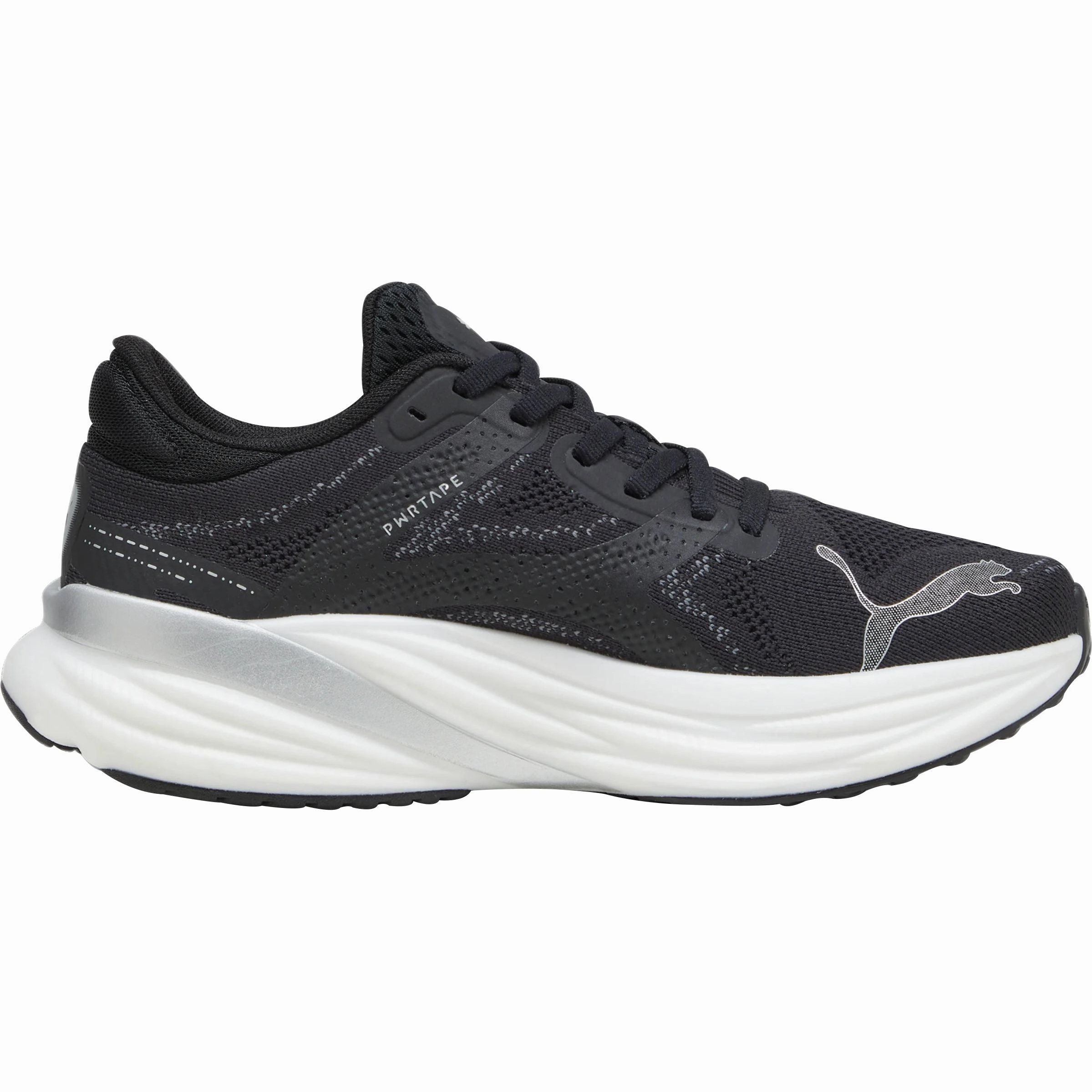 Shock Dispersing Layer Waterproof Coating Puma Magnify Nitro 2 Womens Running Shoes - Black