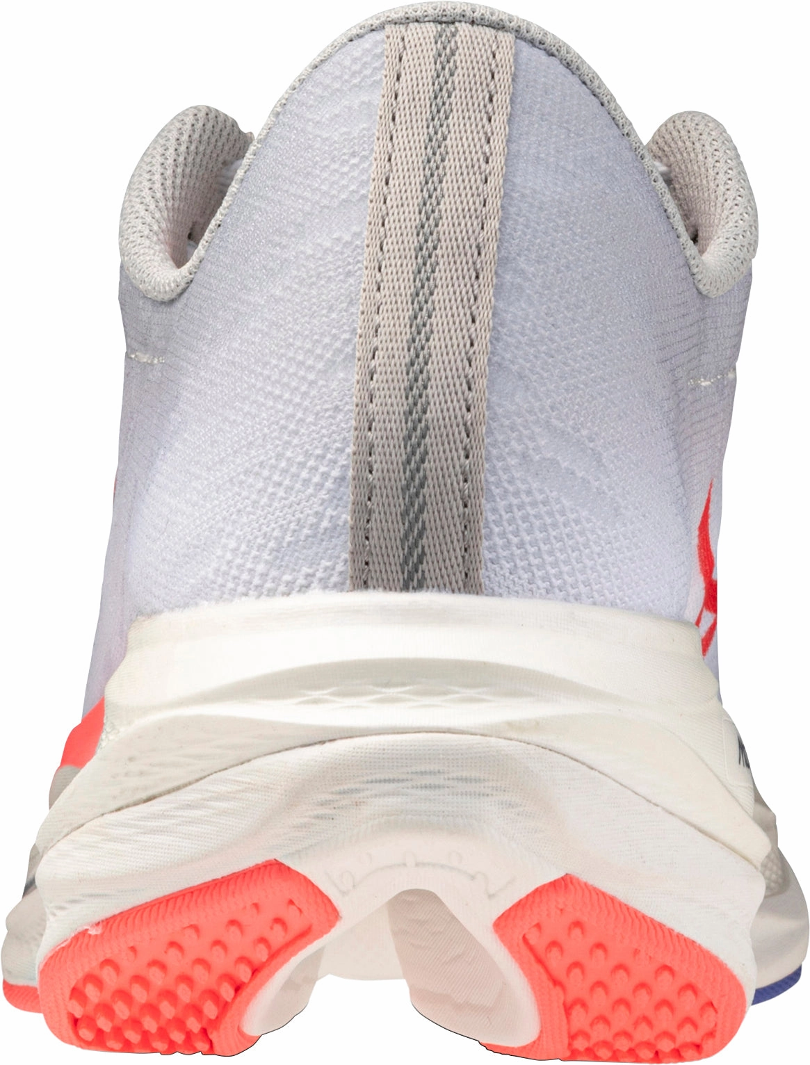 Flexible Torsion Speed Control Mizuno Wave Rebellion Flash 3 Womens Running Shoes - White