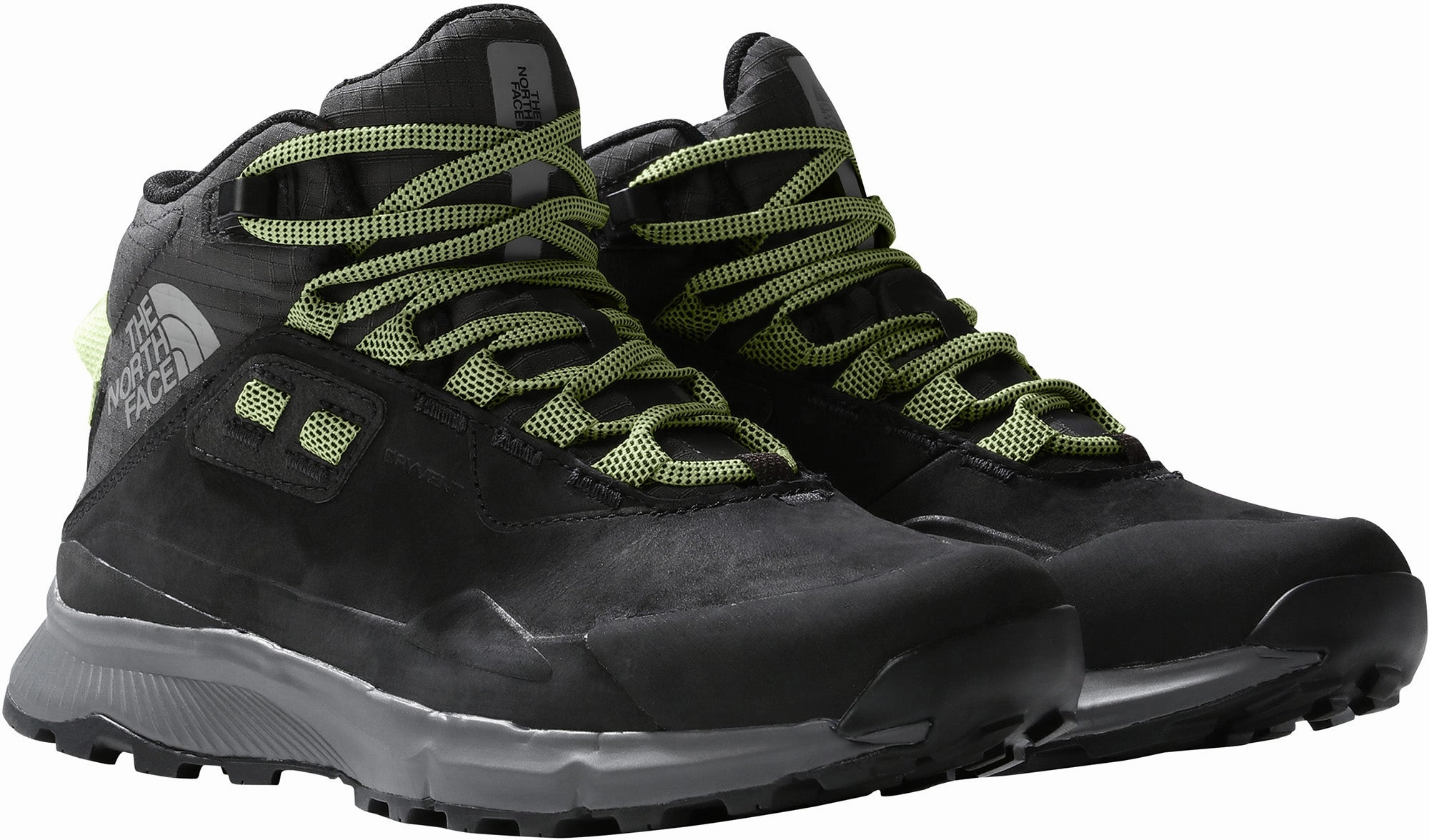 The North Face Cragstone Leather Mid Waterproof Womens Walking Boots - Black Wander Ready