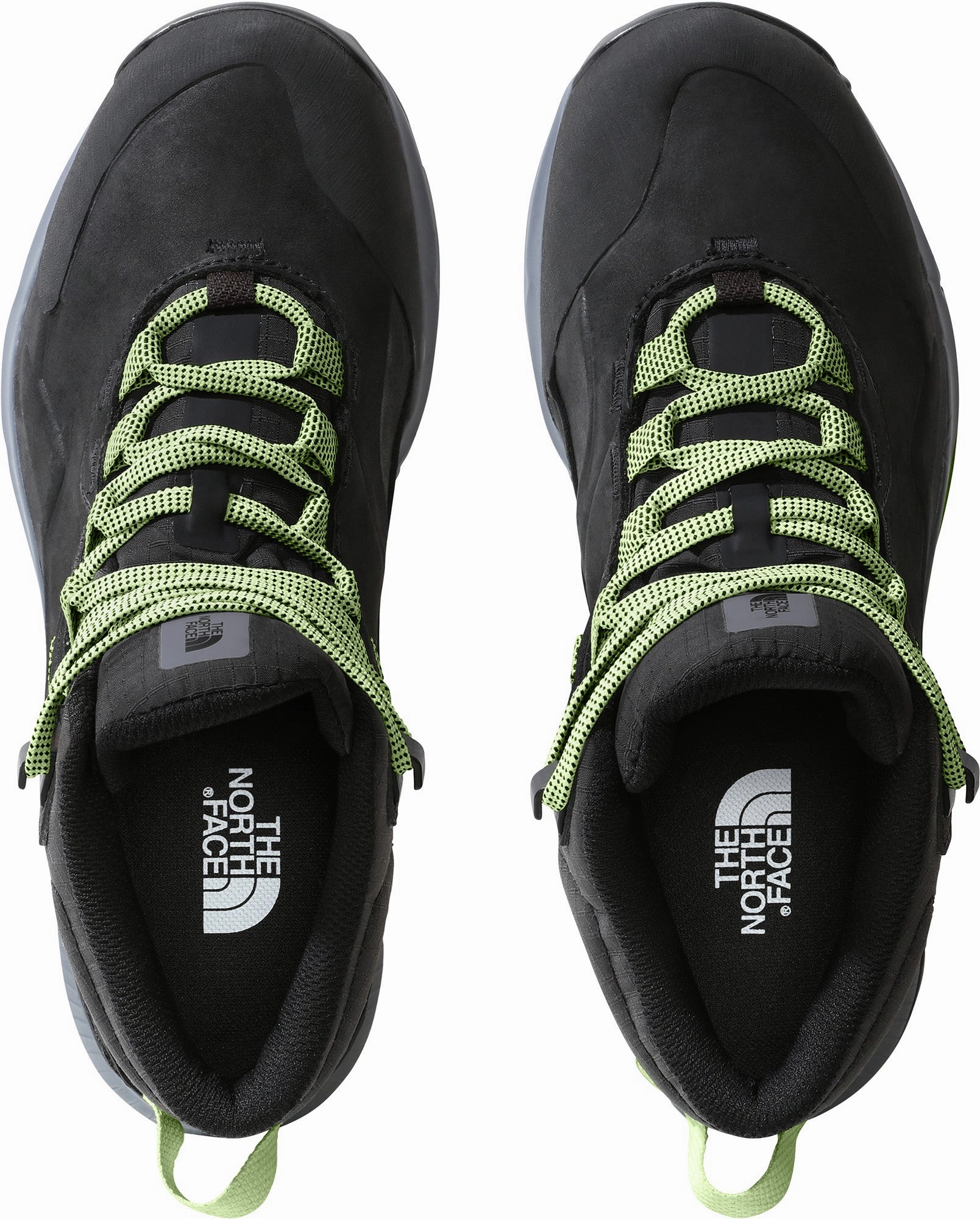 The North Face Cragstone Leather Mid Waterproof Womens Walking Boots - Black Mountain Climb Ready