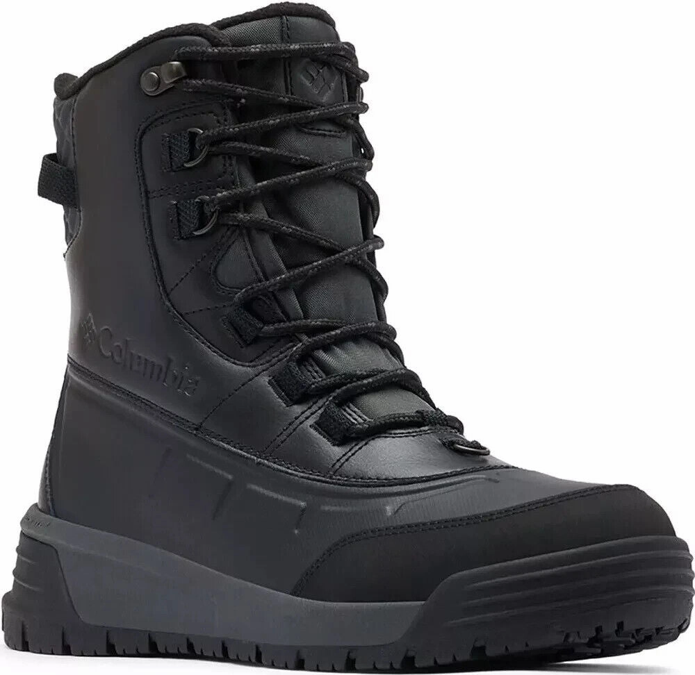 Columbia Bugaboot Celsius BM9458-010 Boots Men's Black Leather Waterproof TF1747 Heat Resistant Coating Mountain Path