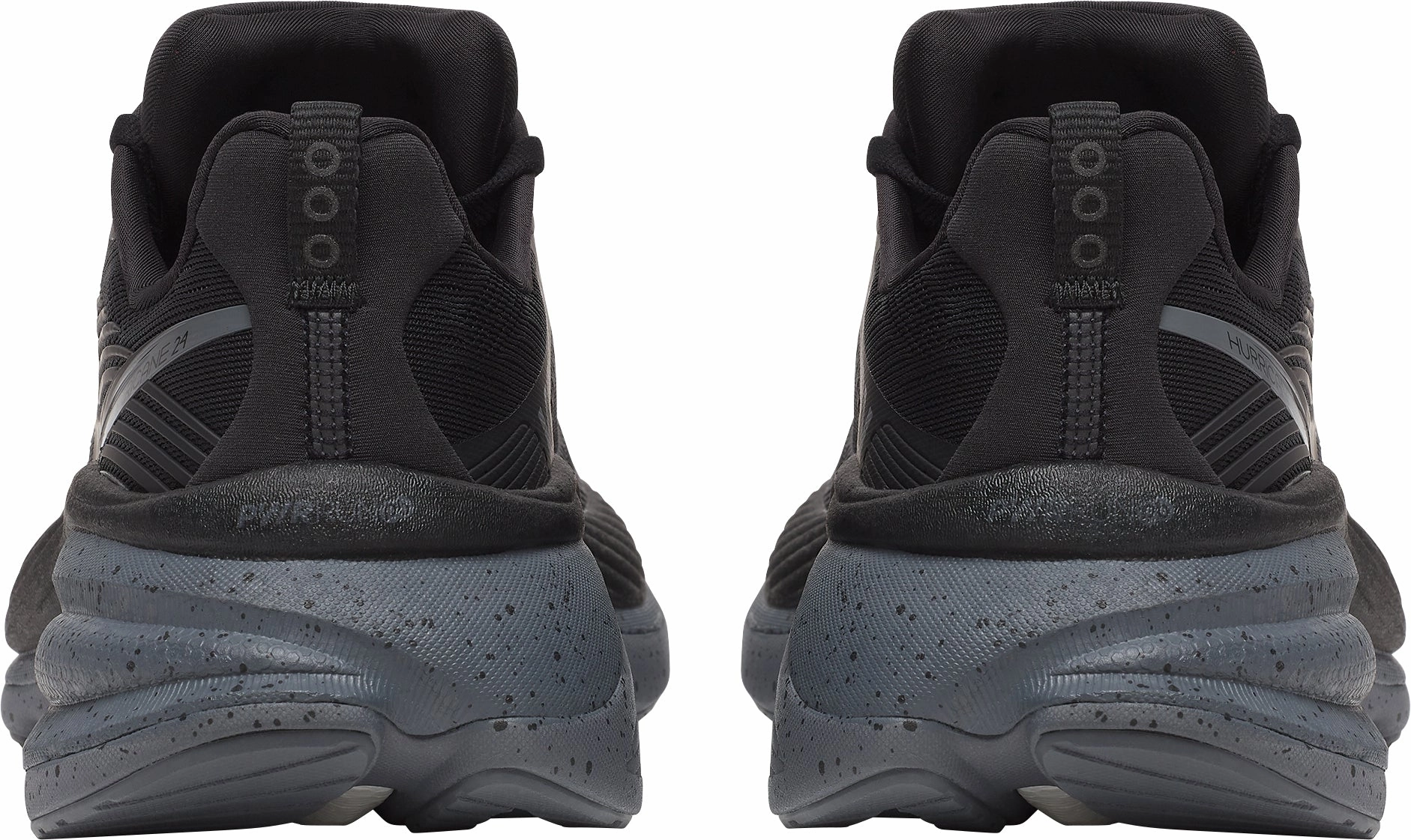 satin - finish - design shoes Saucony Hurricane 24 Womens Running Shoes - Black