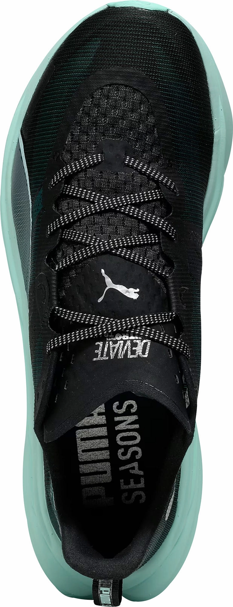 Puma Deviate Nitro Elite Mens Trail Running Shoes - Green running in a fitness center shoes running with watch shoes