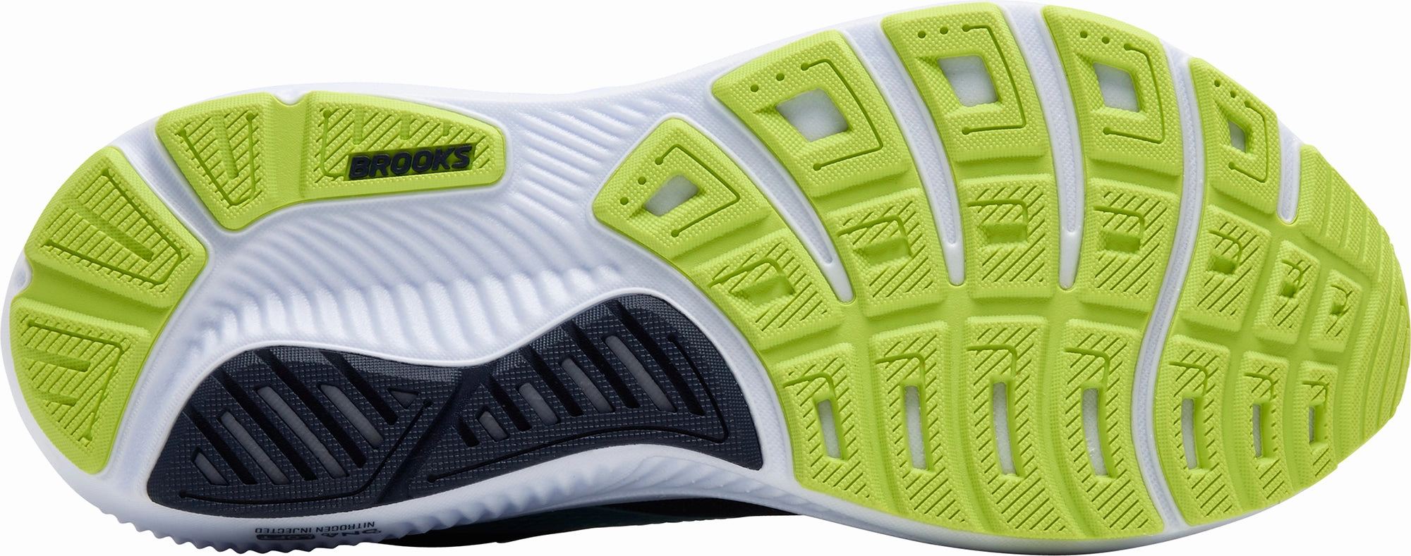 Brooks Ghost 17 WIDE FIT (2E) Mens Running Shoes - Blue SyntheticFlexibility shoe care