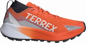 Endurance bead - embellished - design shoes adidas Terrex Agravic GORE-TEX Mens Trail Running Shoes - Orange