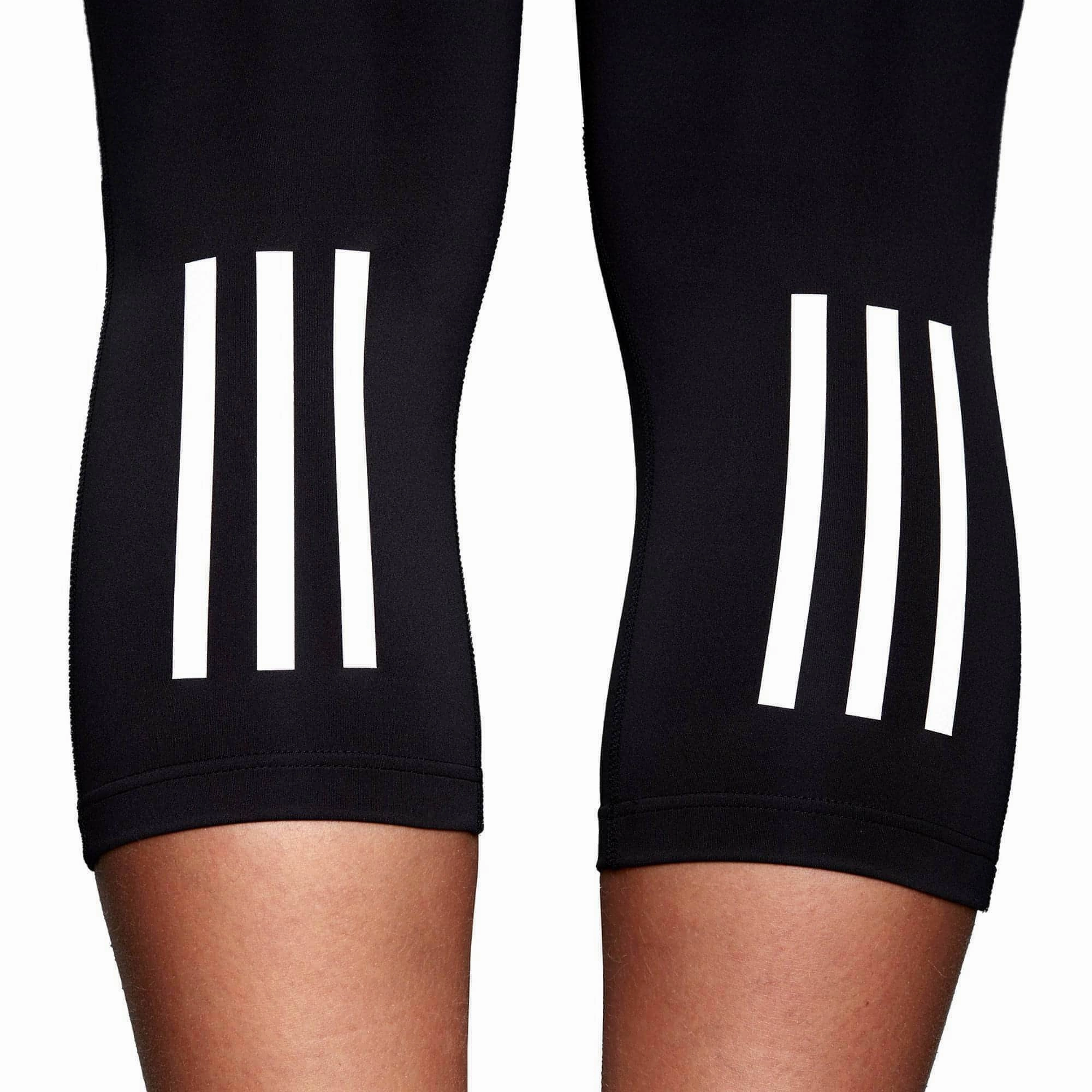 Trend Seeker Ultra Light Squat Proof Fabric adidas DailyRun Womens 3/4 Capri Running Tights - Black