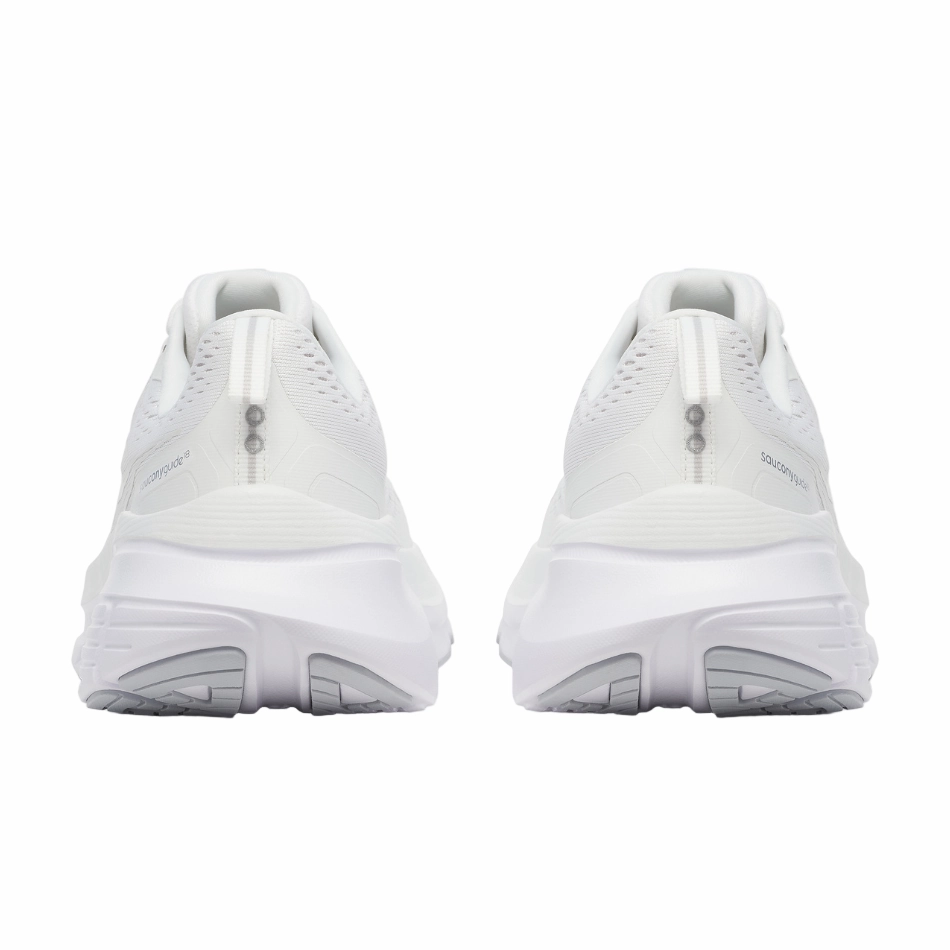 Anti Friction Liner dry - weather shoes Saucony Men's Guide 18 Running Shoes in Ivory - Online Exclusive