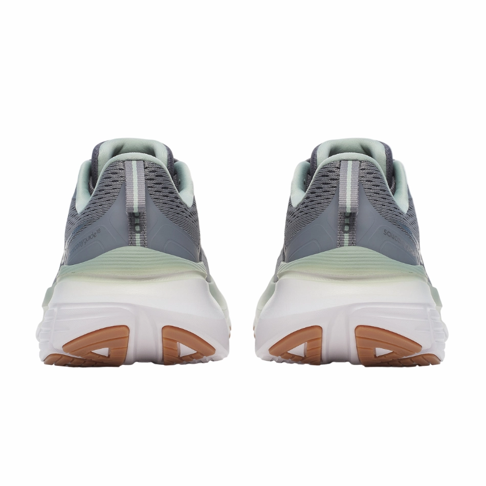 Walker Saucony Men's Guide 18 Running Shoes in Carbon/Iceberg - Online Exclusive