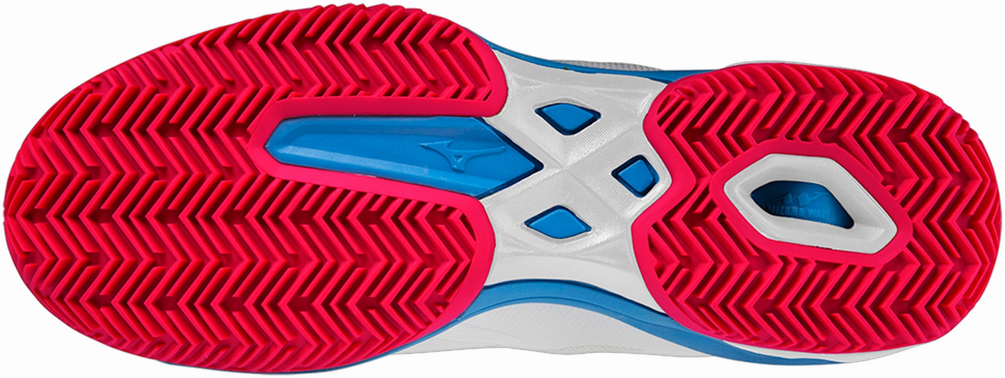 Comfortable fit High-Traction Sole Mizuno Wave Exceed Light Mens Padel Shoes - White