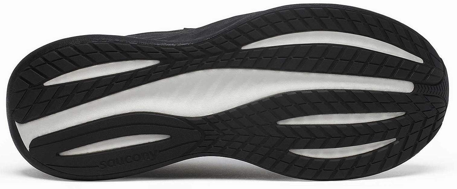 Present Short Distance Saucony Triumph 22 Mens Running Shoes - Black