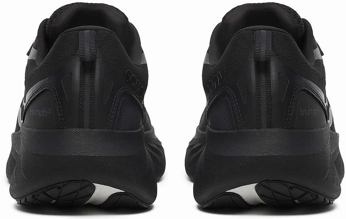 Saucony Triumph 22 Mens Running Shoes - Black confidence building running shoe success