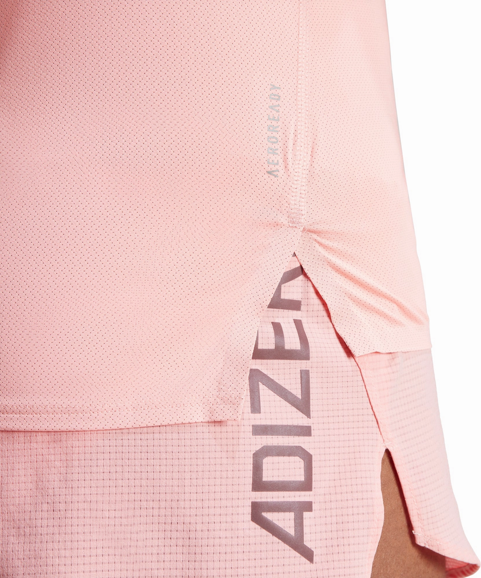 Comfort Apparel adidas Adizero Short Sleeve Womens Running Top - Pink