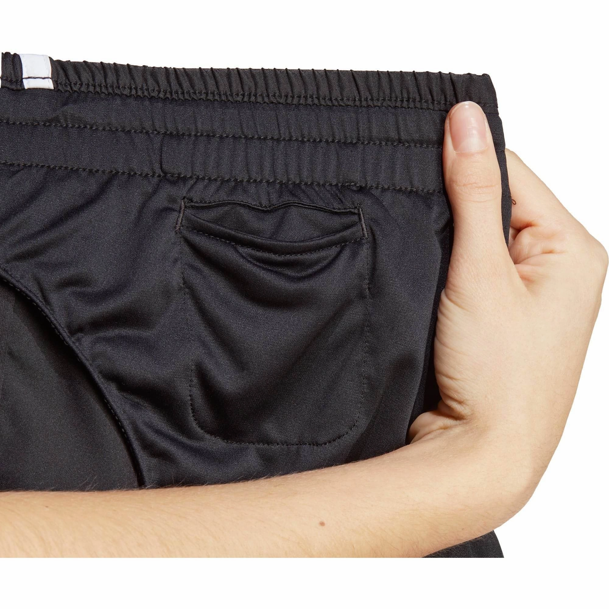 beach volleyball gear Flexible Hemline adidas 3 Inch Marathon 20 Womens Running Shorts - Black