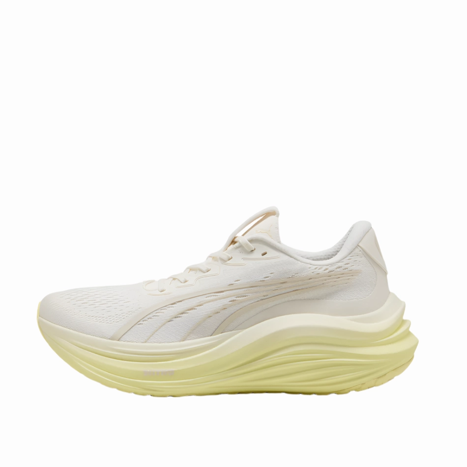 Running - specific PUMA Men's MagMax NITRO Running Shoes in Warm White/Gold Moon AW25