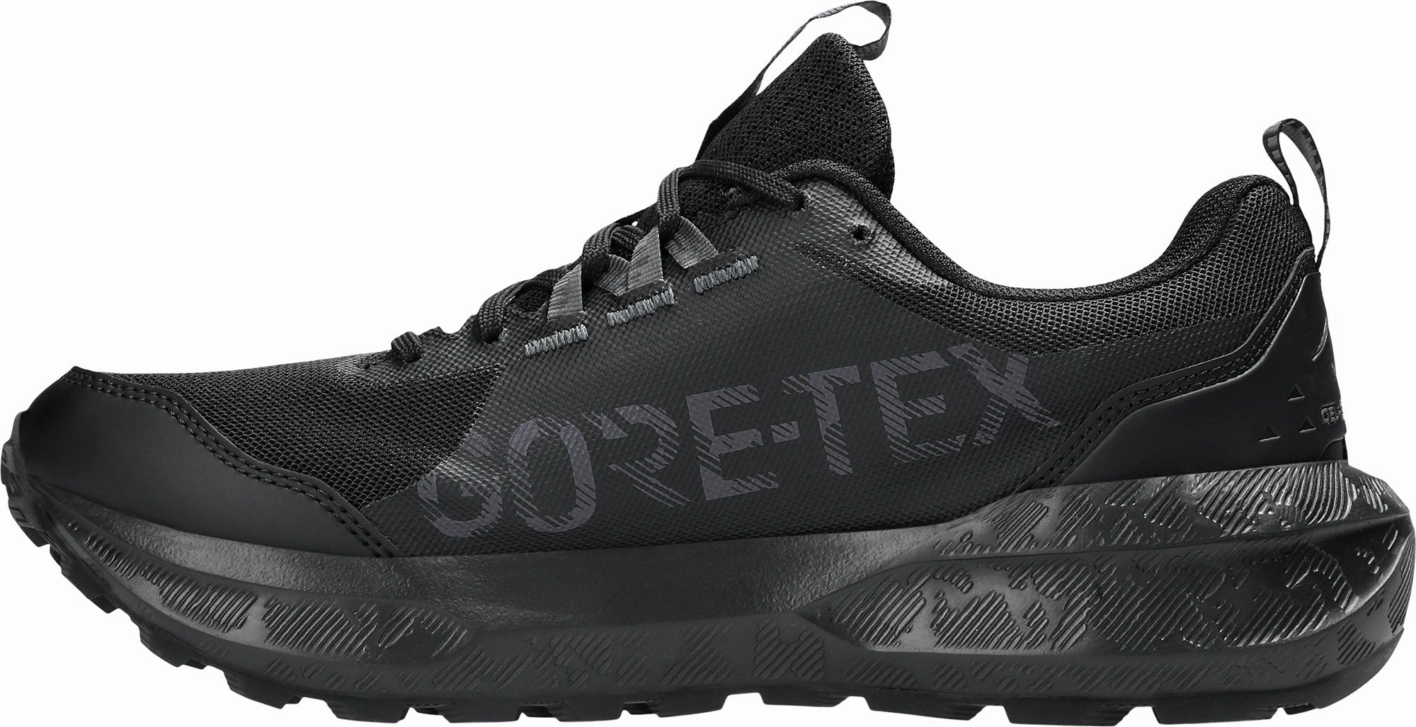 Asics Gel Sonoma 8 GORE-TEX Womens Trail Running Shoes - Black flexible running footwear Adaptive Zone Cushioning