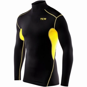backpack Low Maintenance Fabric TCA HyperFusion Mock Neck Long Sleeve Junior Compression Top - Black