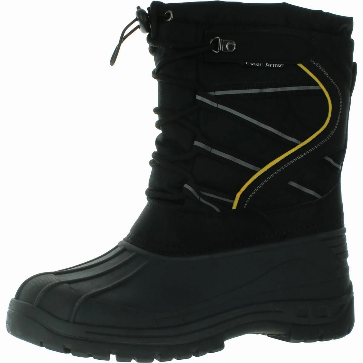 Secure And Comfortable Blast 02 Mens Canvas Cold Weather Winter & Snow Boots