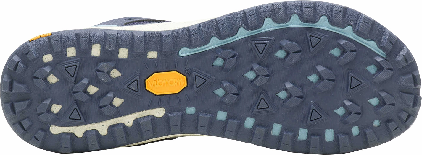 Merrell Antora 3 GORE-TEX Womens Trail Running Shoes - Blue lace - trimmed - design shoes Stabilizing TPU Frame