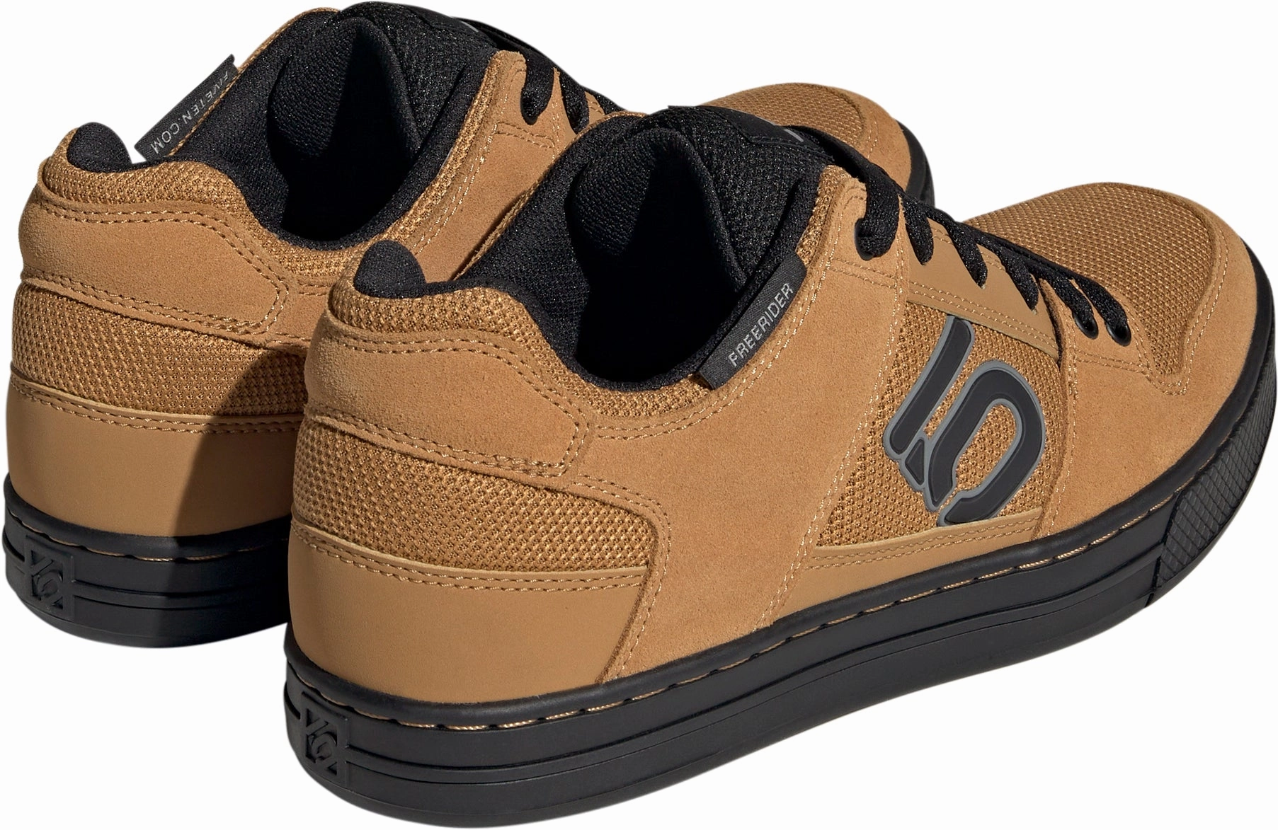 Ultra Lightweight Frame Durable Outsole Design Five Ten Freerider Mens MTB Cycling Shoes - Brown