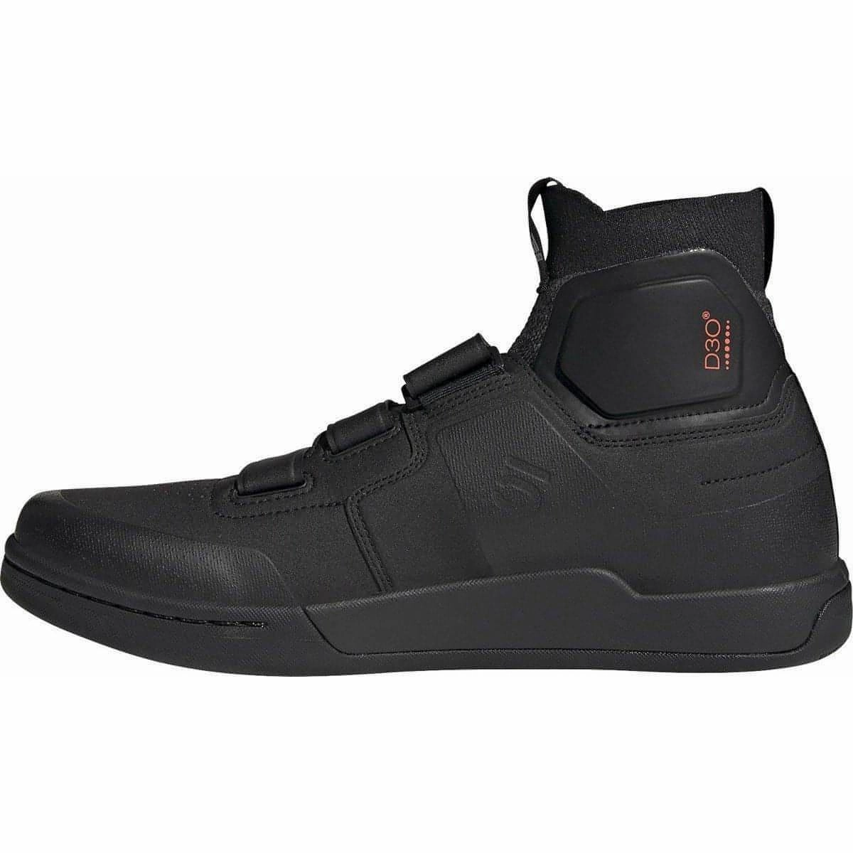 Durable rubber sole Five Ten FreeRider Pro MID VCS Mens MTB Cycling Shoes - Black