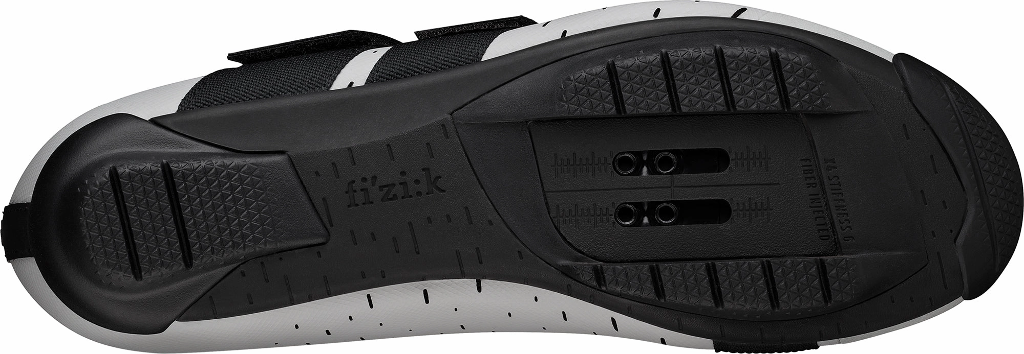 Fizik X4 Terra Powerstrap Mens Road Cycling Shoes - Grey Reinforced sidewalls Stable Sole
