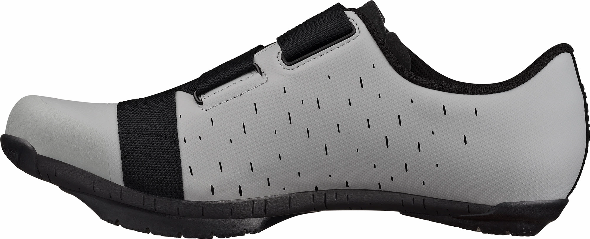 Fizik X4 Terra Powerstrap Mens Road Cycling Shoes - Grey Cozy Motion Moisture Wicking Sockliner