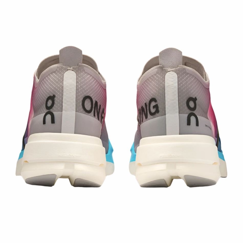 On Men's Cloudboom Strike Running Shoes in White/Horizon AW25 Easy on