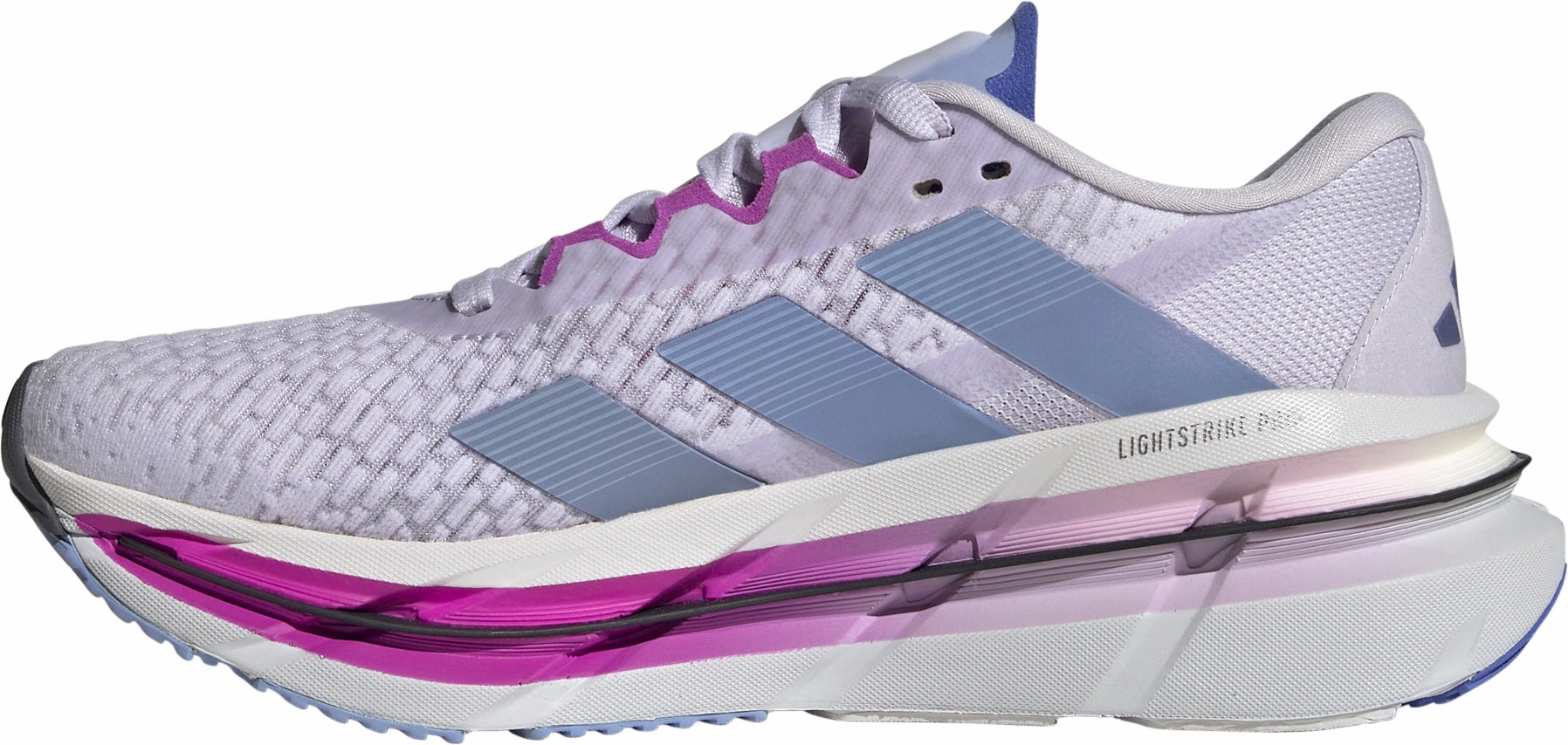 adidas Adistar BYD Womens Running Shoes - Purple Responsive ride multi - density sole shoes