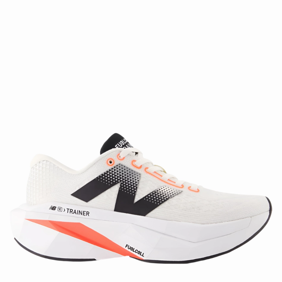 event - specific shoes breathable socks New Balance Women's Fuelcell Supercomp Trainer V3 Running Shoes in Sea Salt/Urgent Red/Black AW25