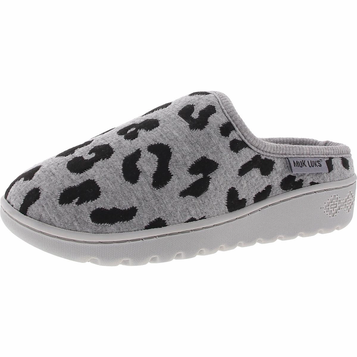 Nony Flyknit Womens Faux Fur Lined Comfy Scuff Slippers Multi Surface Quick Sandal Walk