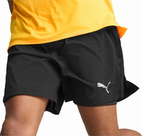 Puma Run Favourite Velocity 2 In 1 Mens Running Shorts - Black Sporty Casual Urban Flex