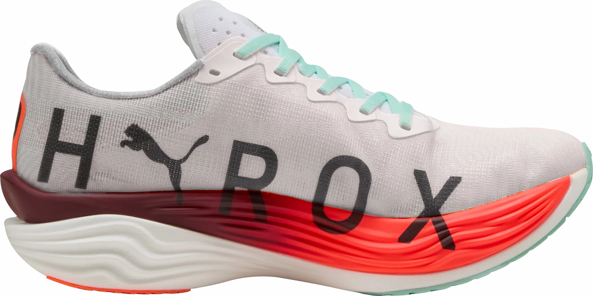 Puma Deviate Nitro Elite 3 HYROX Mens Running Shoes - White Foot Shaping Last