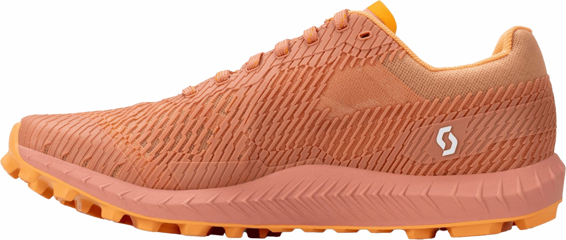 Scott Supertrac Amphib Womens Trail Running Shoes - Orange Flex Grooves Pattern