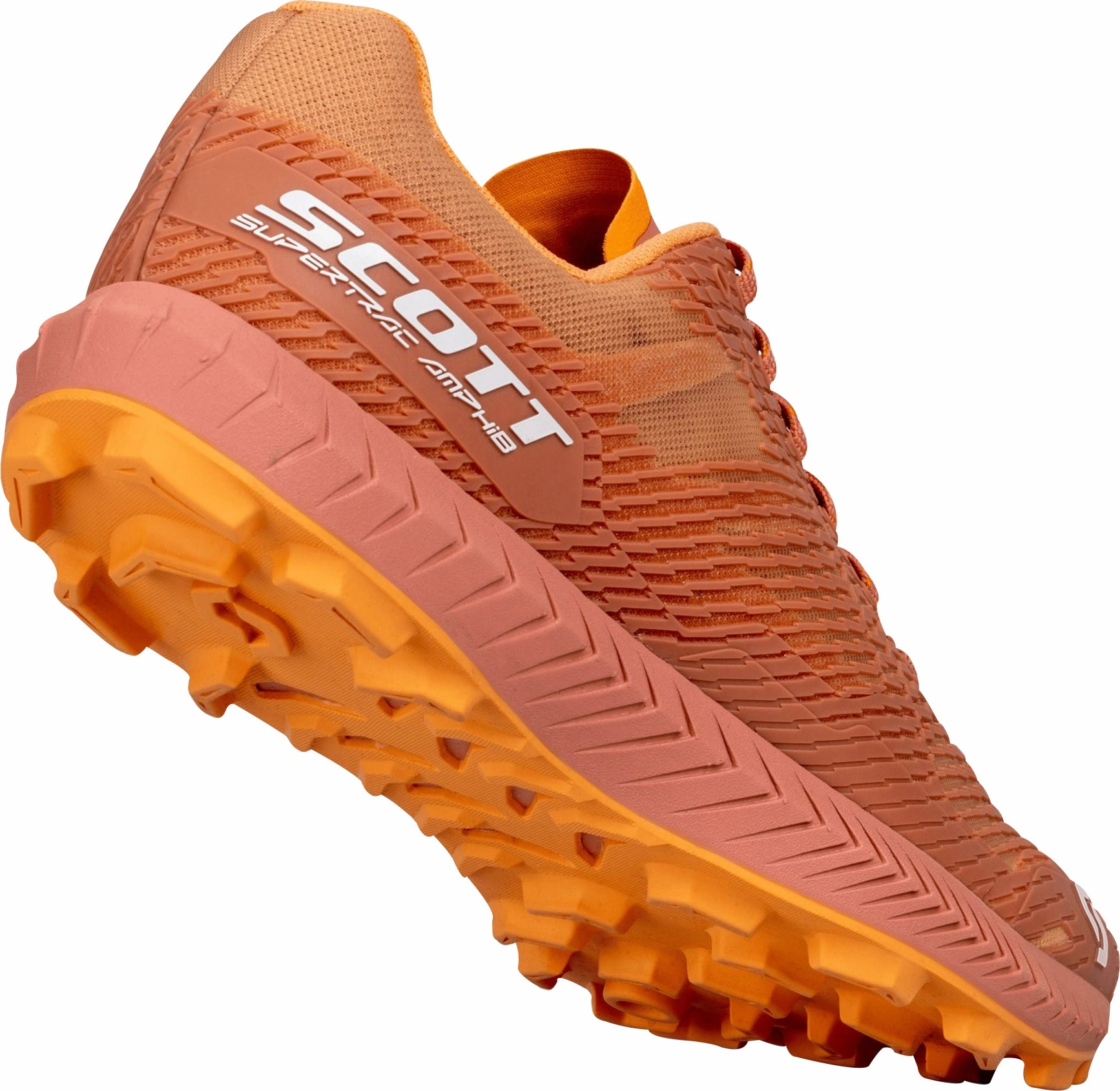 3D Arch Molding Scott Supertrac Amphib Womens Trail Running Shoes - Orange